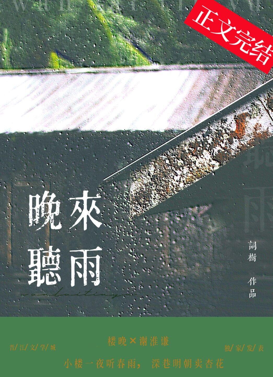 晚来听雨 词树 免费